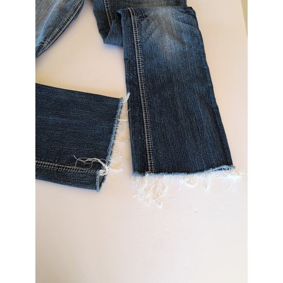 Soundgirl Jeans Women's Size 3 Blue Denim Bootcut Light Wash Embellished Logo - Picture 8 of 9